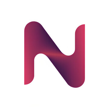 modern logo embodies the shape of the capital letter N
