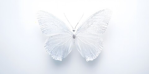 butterfly on white background