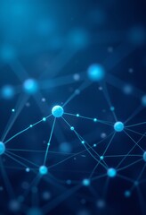 Poster - Connected Dots: A Vibrant and Abstract Exploration of Networks, Systems, and Connectivity