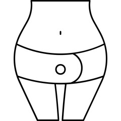 Poster - Maternity Support Belt Icon