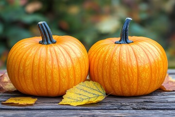 Wall Mural - thanksgiving pumpkin background
