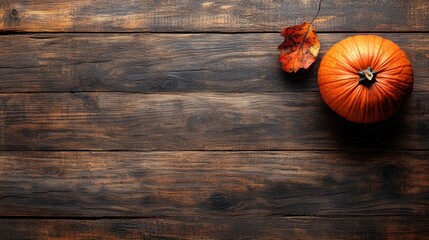 Wall Mural - thanksgiving pumpkin background