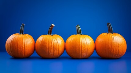 Wall Mural - thanksgiving pumpkin background