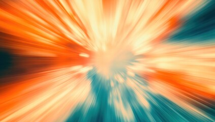 Wall Mural - abstract blurred background, motion blur, light rays