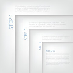 Poster - graphic geometric triangle overlap vector layer background for text and message design
