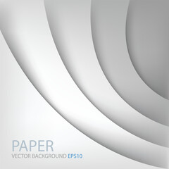 Poster - graphic vector curve line overlap background for text and message design
