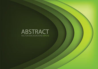 Poster - graphic vector curve line overlap background for text and message design
