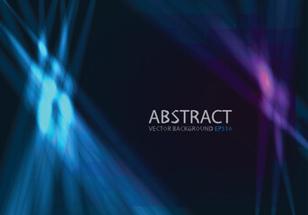 Poster - graphic vector curve line overlap background for text and message design
