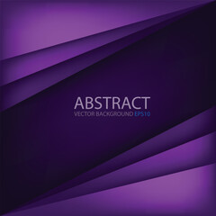 Poster - graphic geometric triangle overlap vector layer background for text and message design
