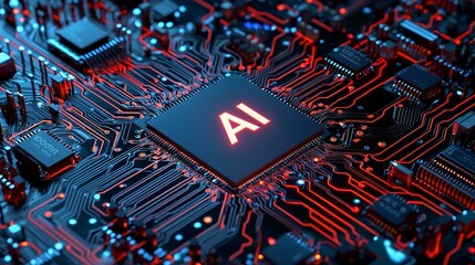 Poster - Shining Microchip Technology with AI Elements