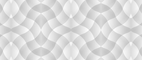 Gray abstract geometric vector background.
