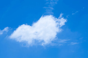 Wall Mural - beautiful blue sky clouds for background.