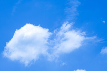 Wall Mural - beautiful blue sky clouds for background.