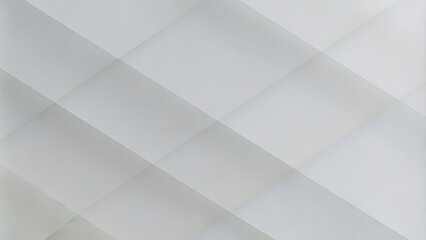 Fototapete - abstract white background, paper page texture for cover design presentation. Geometric white and grey gradient background with halftone circle, light overlay and shadow