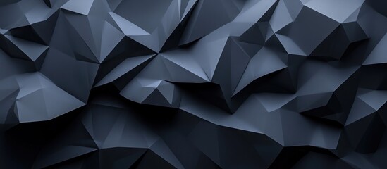 Wall Mural - Abstract Dark Geometric Background