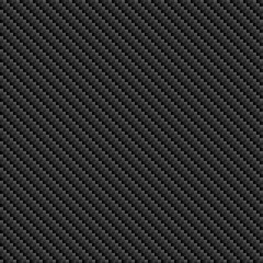 black diagonal carbon fiber seamless texture pattern vector illustration. textile fabric, car tuning