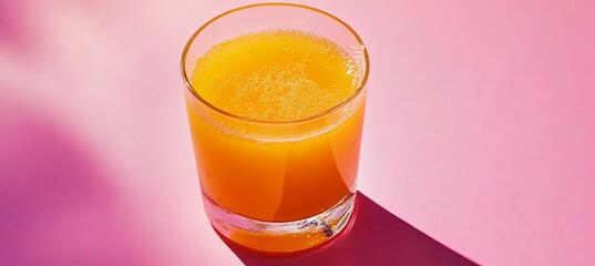 Sticker - The bright, vibrant orange juice glistens