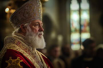 Poster - Solemn Saint Nicholas Church Service in Historic Setting  