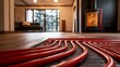 © radekcho - Underfloor heating system installation in a modern house.