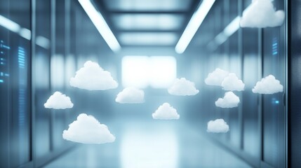 Poster - Cloud Computing Concept in Server Room Environment