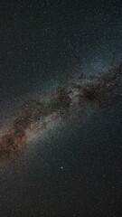 starry night vertical timelapse video. milky way timelapse vertical footage.