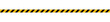 © cgdeaw - warning tape, caution line tape, caution sign yellow black strip for safety zone