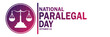 © DEEP - National Paralegal Day. October 23. Suitable for greeting card, poster and banner. Vector illustration.