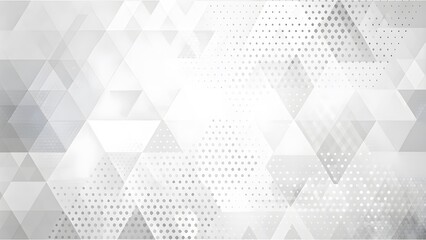 Fototapete - Gray Abstract background illustration with high quality. geometric patterns. Gray Abstract background illustration with high-quality gradient triangle.