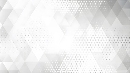Fototapete - Gray Abstract background illustration with high quality. geometric patterns. Gray Abstract background illustration with high-quality gradient triangle.