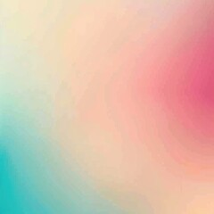 Poster - Soft Blurred Gradient Background with Color Flow