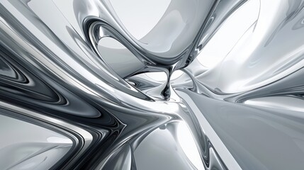 Poster - Futuristic Abstract Architecture Design