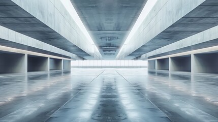 Poster - Minimalistic Modern Architecture with Bold Geometry