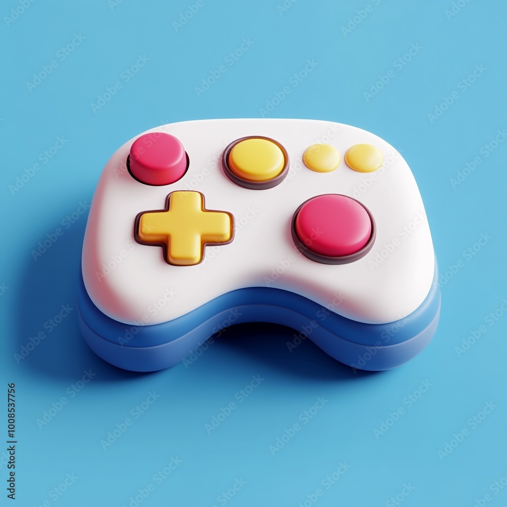 3D Game Developer Icon: Creator of Interactive Worlds Illustration Logo ...