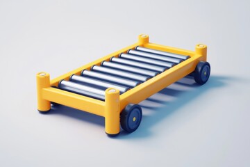 Poster - 3d depiction of a belt system symbol