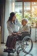 © Orkidia - Nurse Providing Emotional Support to Elderly Patient