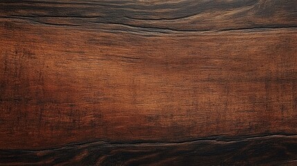 Poster - Dark Brown Wood Texture Background for Design Projects