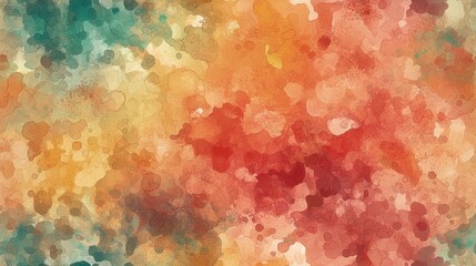 Wall Mural - abstract watercolor seamless pattern with soft gradients background