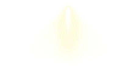 Wall Mural - stylish spotlight lighting effect on transparent background