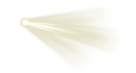 Wall Mural - dramatic artificial spotlight effect on a transparent background