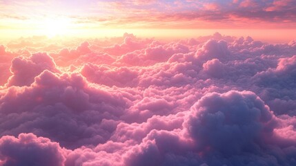 Wall Mural - Sunset Cloudscape