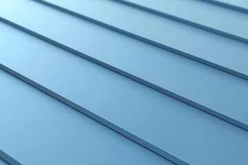 Poster - A close-up view of a  blue metal surface with textured lines, ideal for backgrounds, designs, or industrial themes.