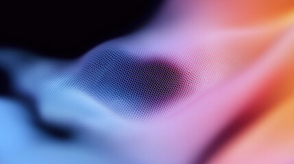 Poster - Smooth and blurry colorful gradient background. Modern bright rainbow colors.