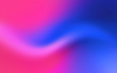 Poster - Colorful abstract background featuring smooth gradients of pink and blue, ideal for modern designs, presentations, and digital art.