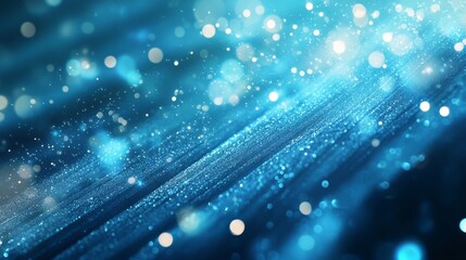 Poster - A digital particle wave and light abstract background, or an abstract technology or cyber background.