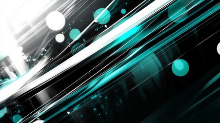 Poster - hologram HUD circle interfaces. A futuristic button display for a digital technology concept. 3D illustration.