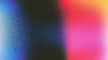 Poster - A vibrant abstract gradient featuring a blend of blue, black, and red hues, perfect for backgrounds, digital art, or modern design projects.