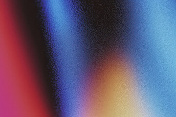 Poster - An abstract background featuring vibrant colors of red, blue, and orange with a smooth gradient texture, ideal for artistic and modern designs.