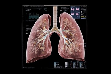 Poster - Future medical technology. Digital diagnosis screen for health care. Stock photo