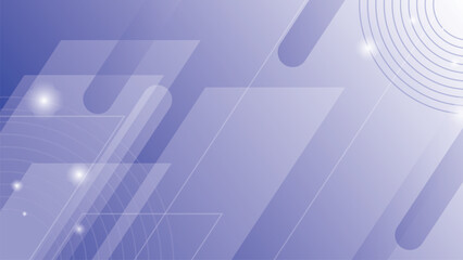 Fototapete - Abstract colorful gradient geometric shape background.