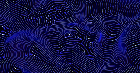 Poster - An abstract background based on computer generated dots in a futuristic network